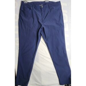 Kyodan Outdoor Men's Navy Blue Performance Pants Trousers Size 38x31 Hiking Camp